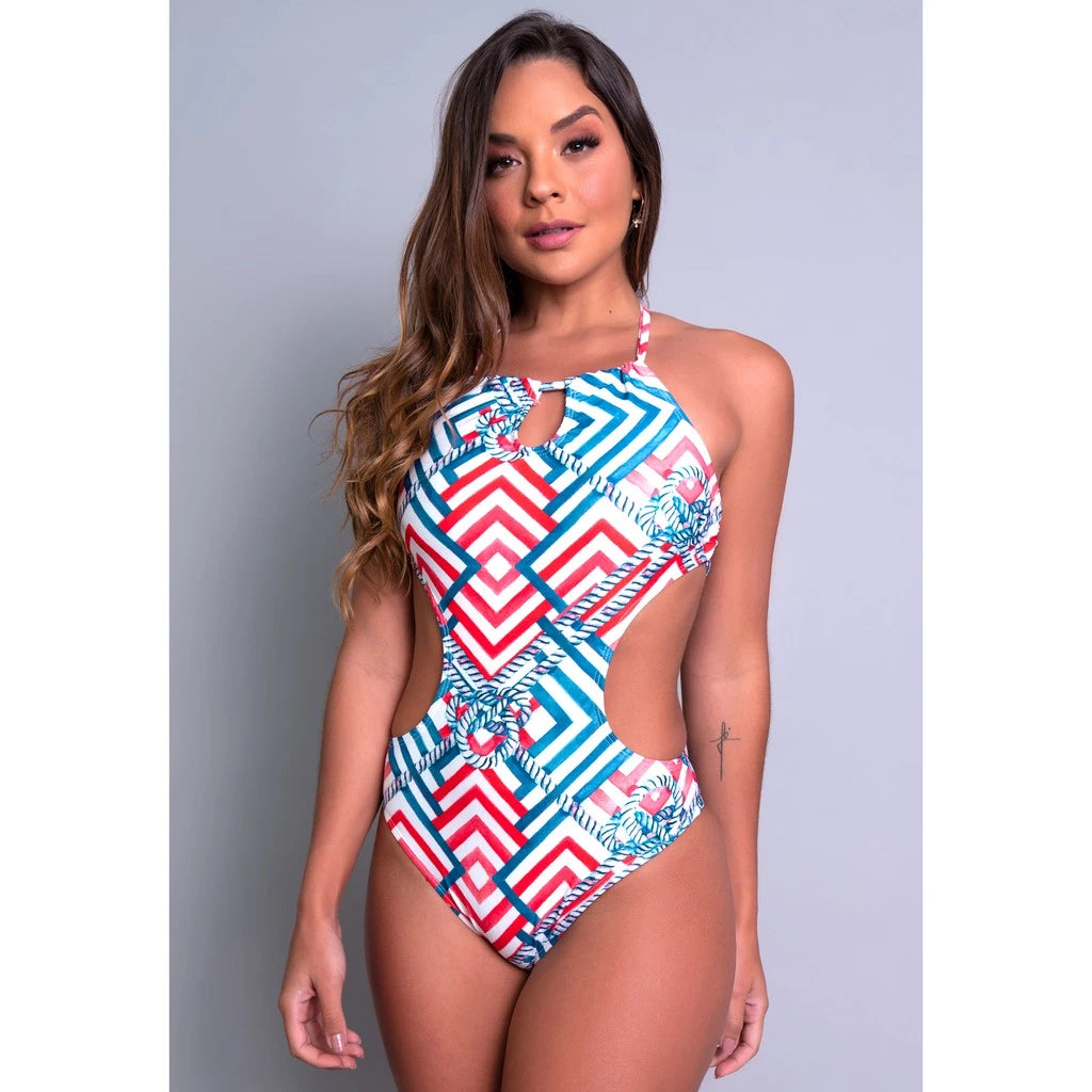Maiô Feminino Engana Mamãe Estampado Jéssica