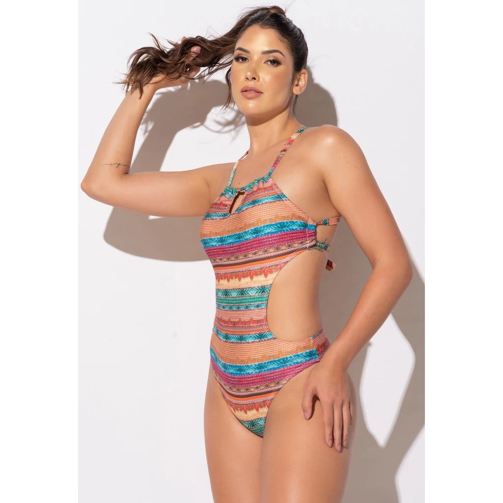 Maiô Feminino Engana Mamãe Estampado Jéssica